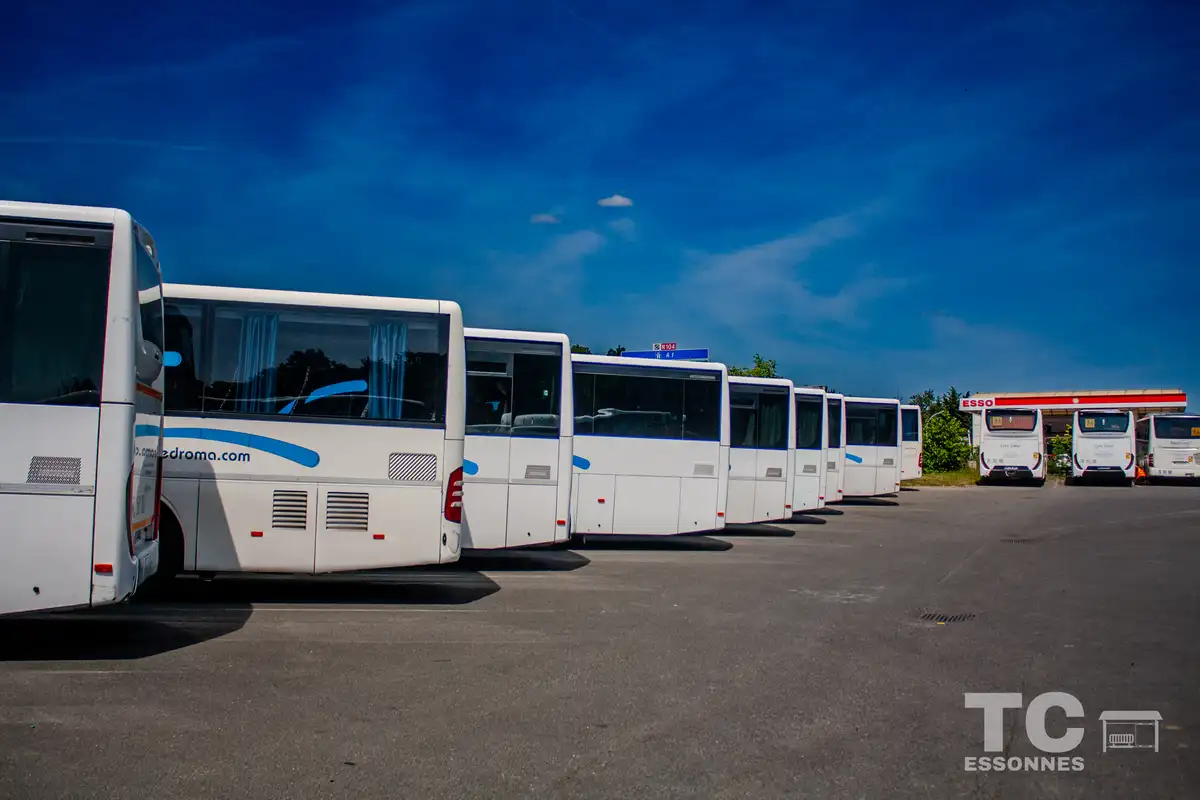 Disposition des autocars - Cars Soeur