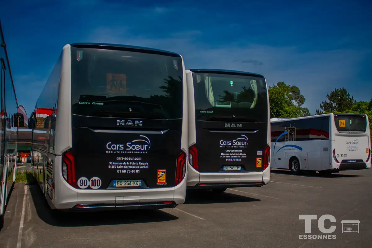 264 & 843 - MAN Lion's Coach (Essieu Double)